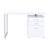 Modern White Office Desk With Ample Storage And A Chic Workspace Appearance Rectangular 3 Stylish Practical Design