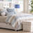 Andre Embroidered Linen Throw Pillow