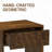  Sapa Solid Wood Nightstand with 3D Carved Drawer Front – Modern Bedside Table with Open Shelf, Easy Assembled-410083630