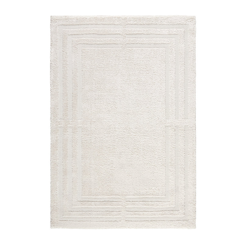 TOWN & COUNTRY EVERYDAY Cloud Shag Area Rug Beige, Rectangle 9'2" x 12'5"