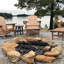 Chaise Adirondack avec repose-pieds Azur-1198052678