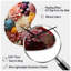 Mums Autumn Hues Showcases II - Horloge murale en forme irrégulière de Mums-105565325