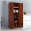 Garde-manger à 2 portes, armoire de rangement autoportante avec tablettes à 5 niveaux et 2 tablettes réglables pour la salle à manger-779689405