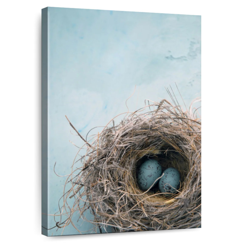 Brampt Blue Egg Nest, 39" H x 26" W