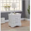 Retro Wood Nightstand With 2 Drawers-634404621