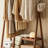 A‑Frame Rubber Wood Freestanding Coat Rack
