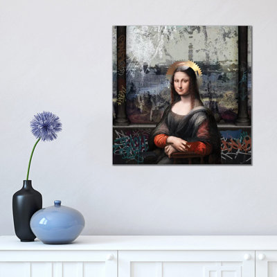 Gioconda by José Luis Guerrero - 1 Piece Wrapped Canvas Wall Art