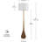 Richaad 65 " LED Traditional Floor Lamp