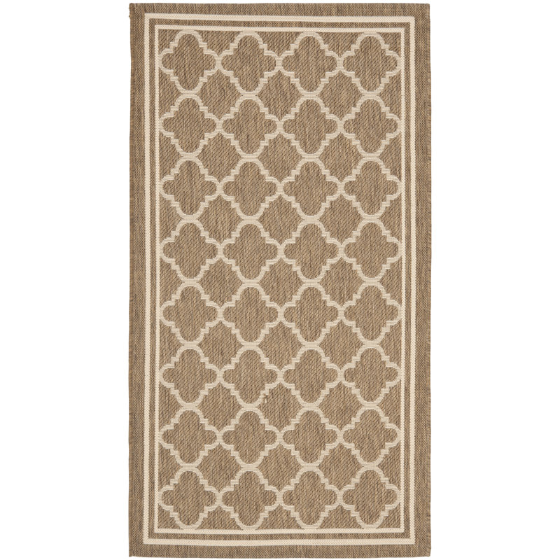 Tapis intérieur / extérieur Arneshia, Rectangle 2 pi 7 po x 5 pi