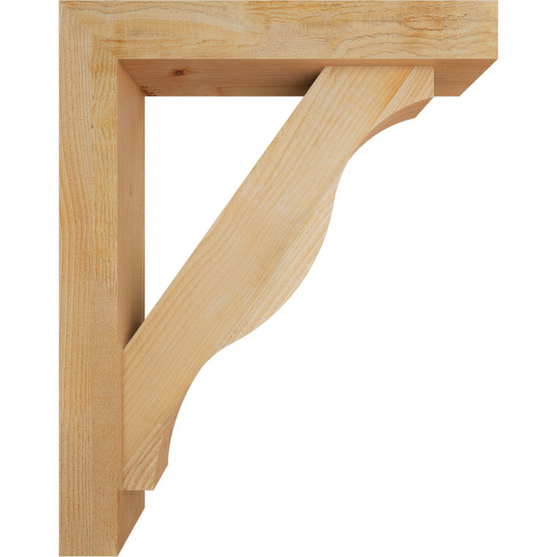 Support Funston Block avec support décalé, 38 x 30, Sapin Douglas de l 6 po (scié brut)