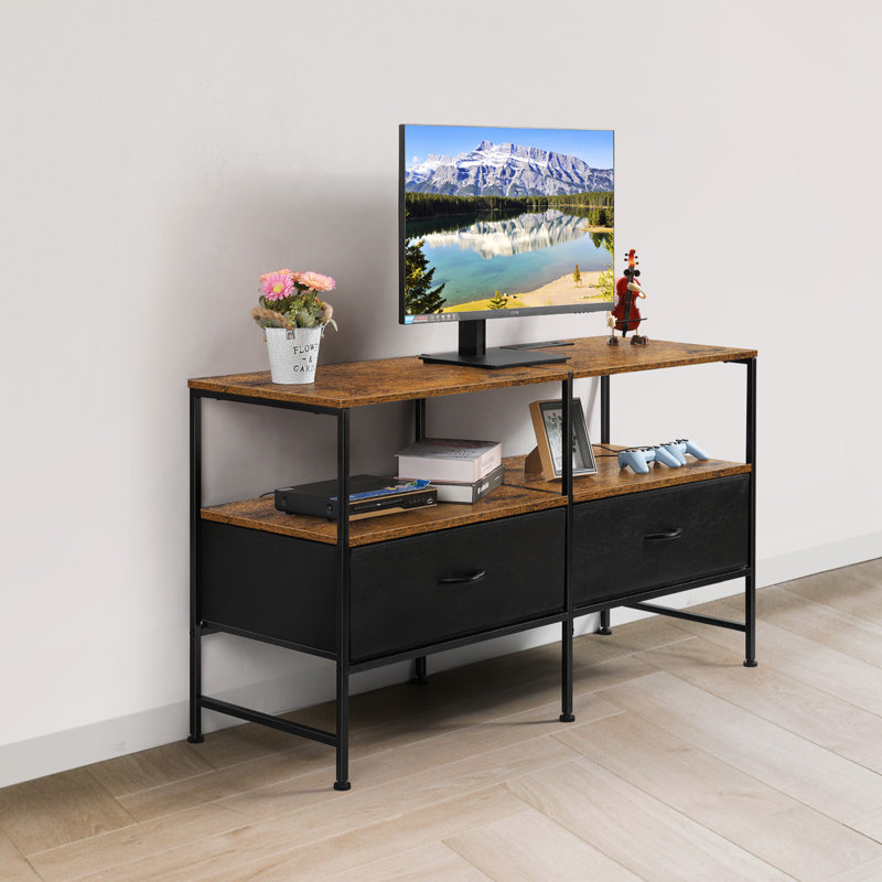 Crédence de rangement Keing 47,2 W, Brown