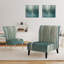 Fauteuil de chambre rembourré Green Forest Dream - Tranditional