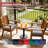 Outdoor Square Chair Cushions, 2-Piece Set,19*19*3 Inches, Splash-Proof & UV-Resistant Patio Cushions with Carrying Handles & Securing Straps，Gray-963065215-963065201