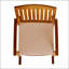 Chaise à bascule avec coussin