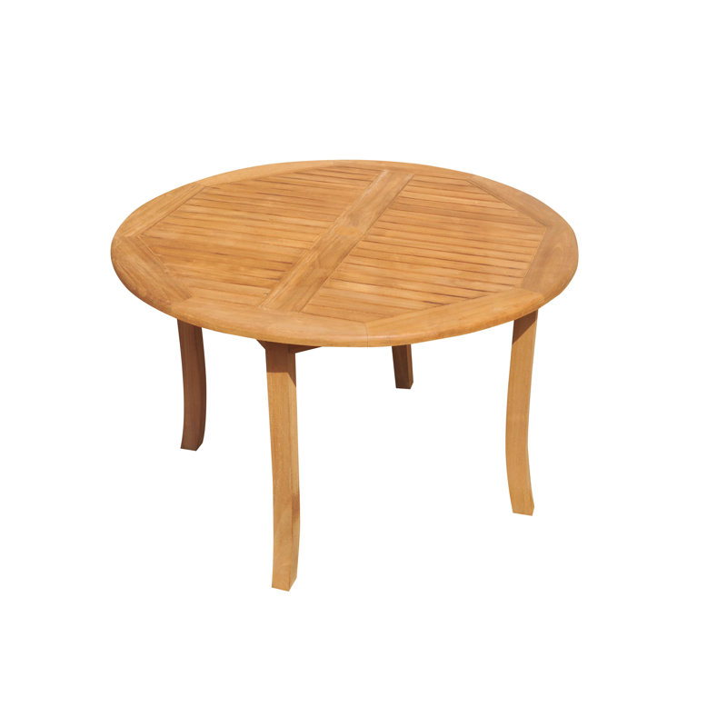 Vellore Outdoor - Piece Teak Dining Set, 6, 48" L x 48" W x 30.5" H