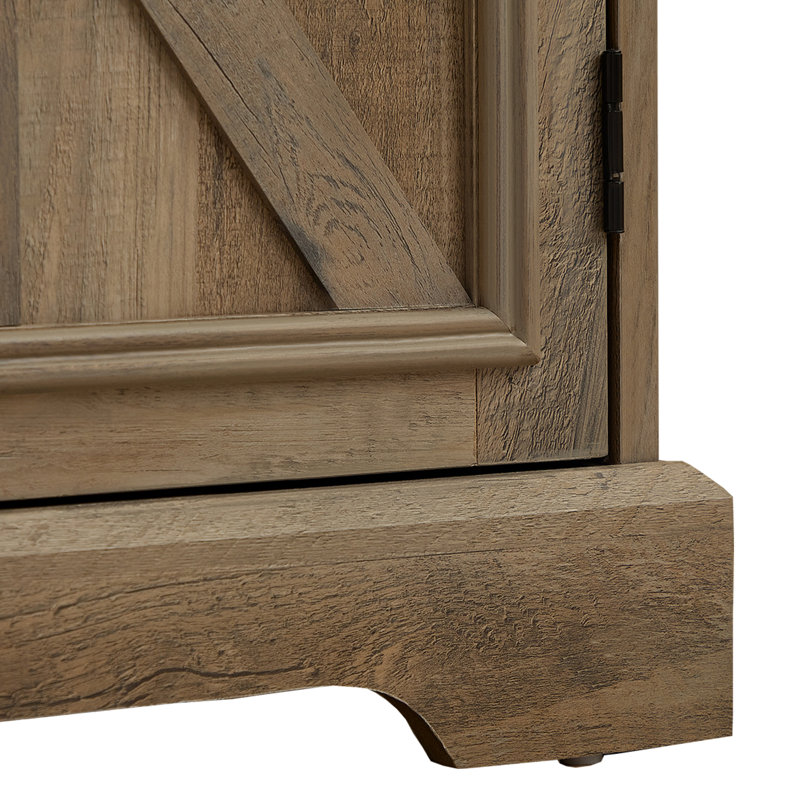 Helene 39.4'' Bar Cabinet, Gray