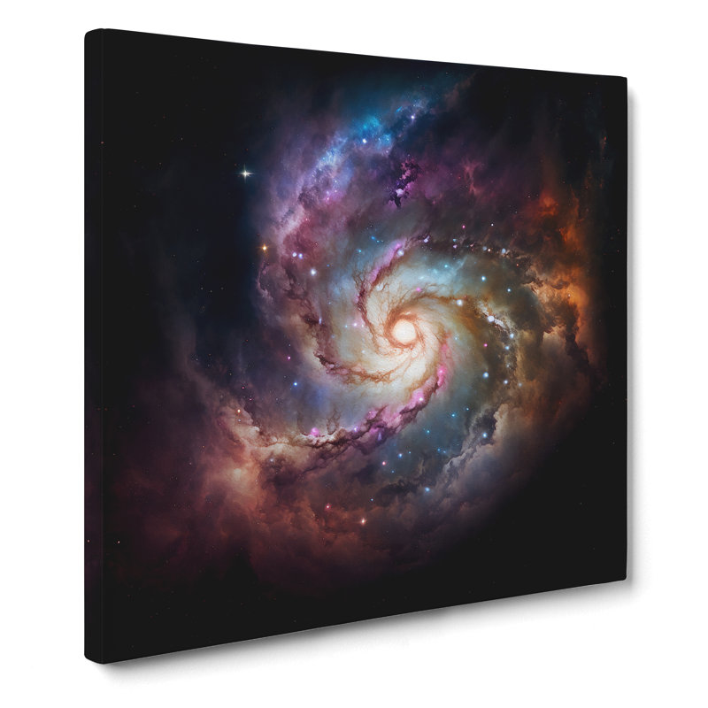 Galaxy Photograph - Wrapped Canvas