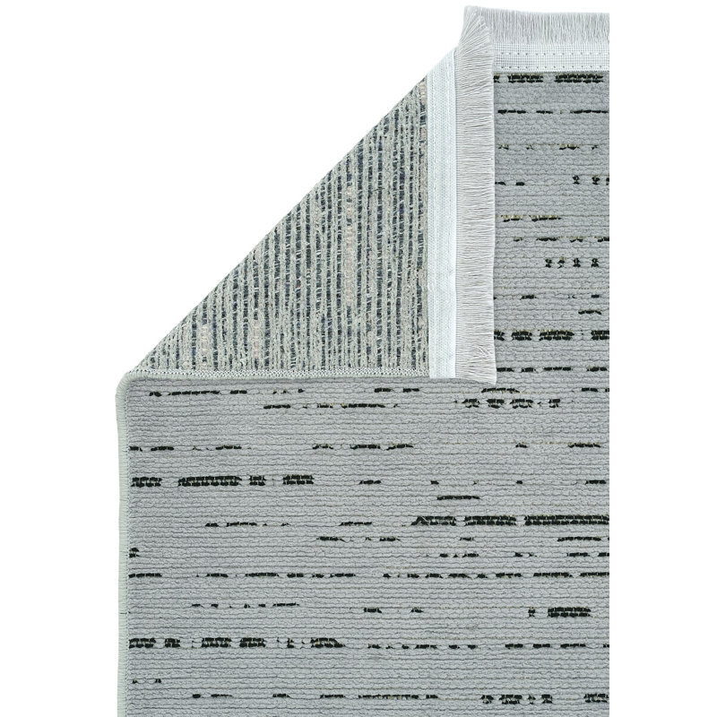 Robertha Abstract Cotton Indoor / Outdoor Area Rug, Runner 2'7" x 11'5"
