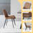Johnmichael Modern Kitchen Dining Table Set, Dining Table with Upholstered Dining Chairs-1015673438