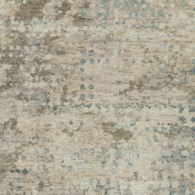 Baugher Wool Abstract Area Rug, Rectangle 9' x 13'
