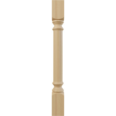 Traditional Cabinet Column (Top Block: 6 1/8")