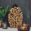 Ivyline Ahja Outdoor Metal Log Store