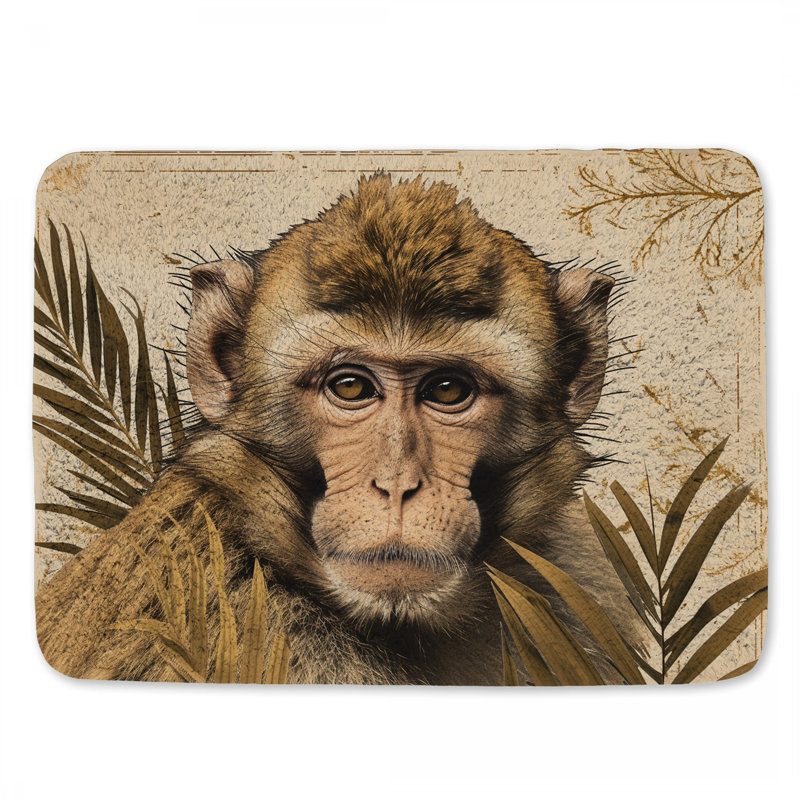 Tapis de bain Monkey, L 21 po x L 34 po