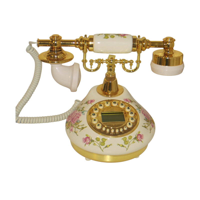Rotary Dial Corded Telephone