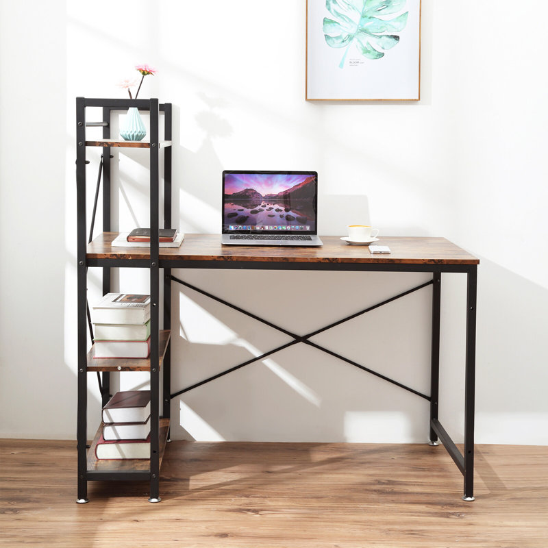 Andrick Metal Base Computer Desk