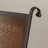 Altmar Upholstered Swivel Counter Stool with Solid Metal Frame and Arms-2061320171