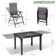 Vecchio 6 - Person Patio Dining Set with Rectangular Table