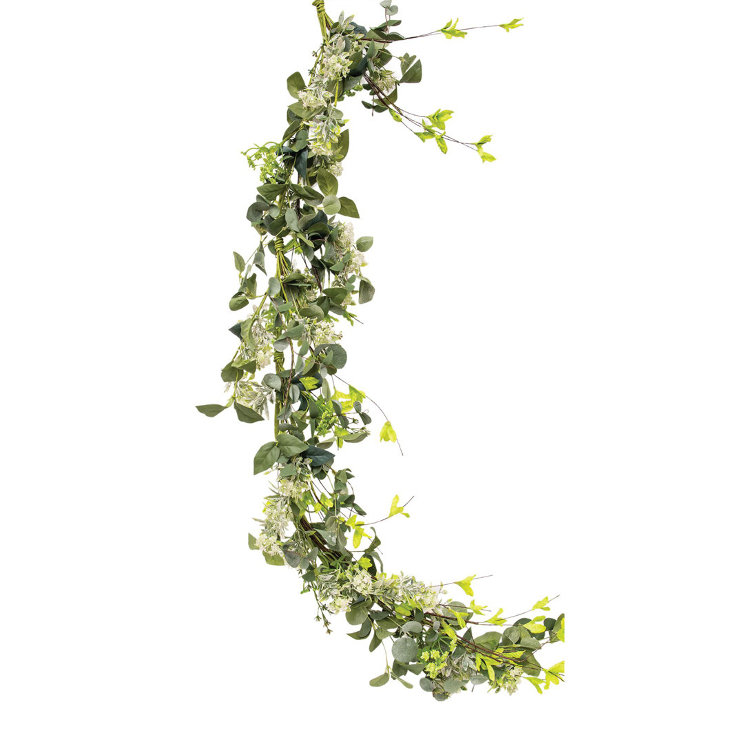 48'' in. Faux Mixed Assortment Garland Primrue