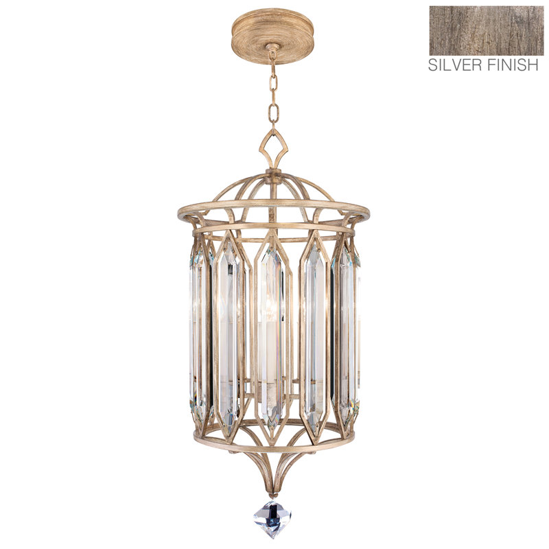 Westminster 4 - Light Chandelier, Silver