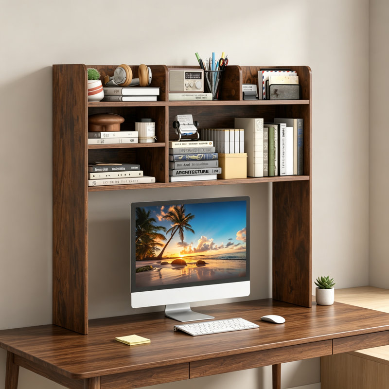 Engineered Wood Desk Organiser