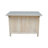 Toby 48" Wide Solid Wood Kitchen Island