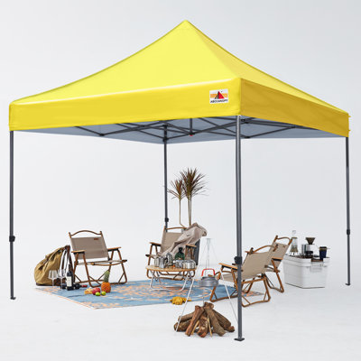 Commercial 10 Ft. W x 10 Ft. D Metal Pop-Up Canopy The Pop Up Canopies