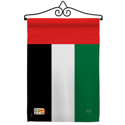 Double Sided 18.5'' H x 13'' W Polyester Garden Flag