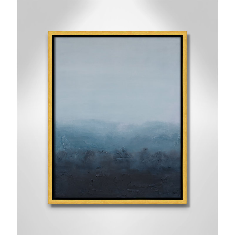 Elemental I Print by S.H. Khan, 12.5'' W x 15.5'' H, Gold Floater