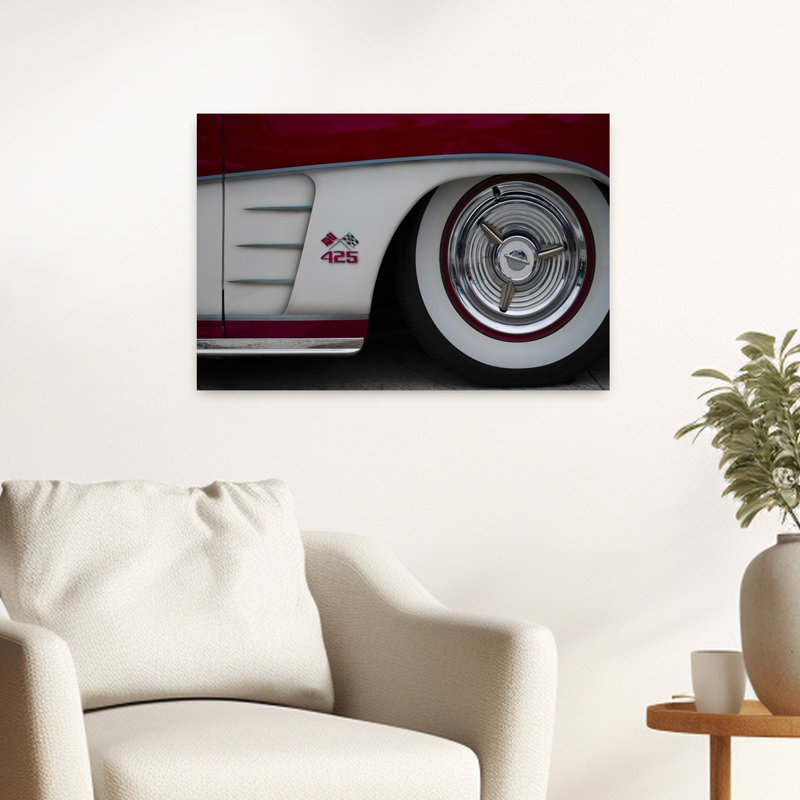 Chevrolet Corvette Culver City Los Angeles County California USA by Scott M. Tansey - Wrapped Canvas Print