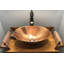 Lavabo vasque en cuivre poli 17 po