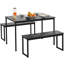Belen 4 - Person Dining Set-876437869-876437868-840593056