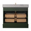 Meuble-lavabo simple en bois massif et manufacturé avec plateau en marbre Goleta-1459319664