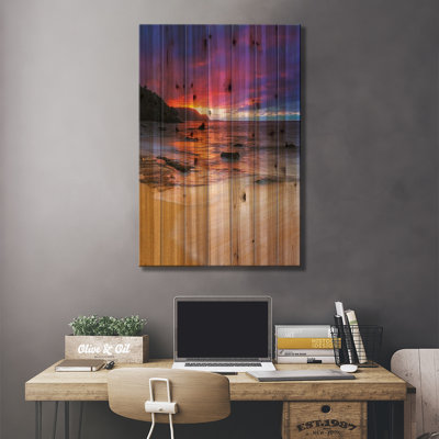 " Sunset Over The Na Pali Coast From Hideaways Beach, Princeville, Kauai, Hawaii, USA " by Russ Bishop