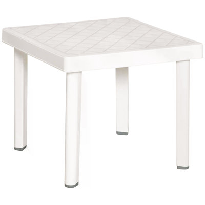 Rayvaughn Square Outdoor Side Table - 46 cm W 46 cm D