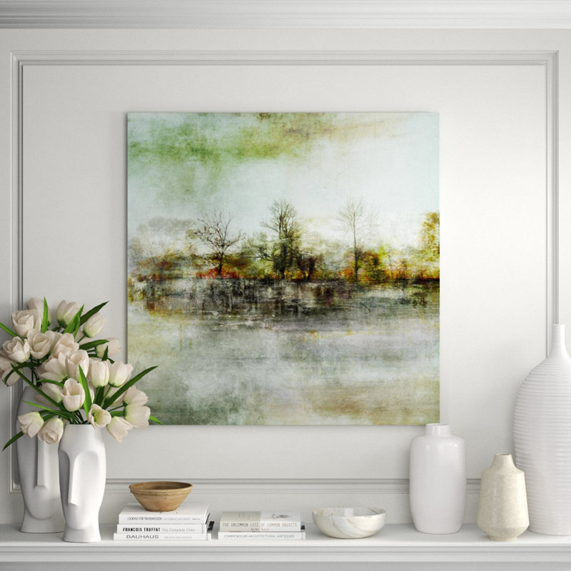 Mystic Autumn I Print by Sofia Fox, 30" H x 30" W, Knife Gel