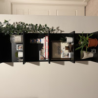 Brakebill 5 Piece Tiered Shelf Ebern Designs Finish: White