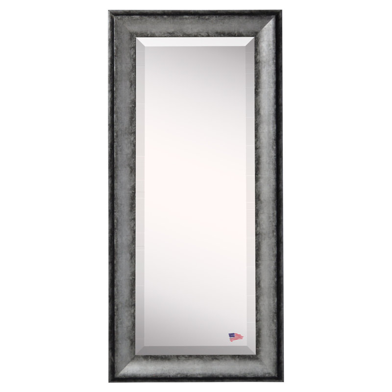 Miroir décoratif gris anthracite, H 64,5 po x l 26,5 po
