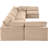 Ivanne Velvet U-Shaped Sectional Reversible-87141522
