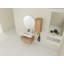 Meuble-lavabo mural 30 po avec lavabo en résine et armoire d'appoint