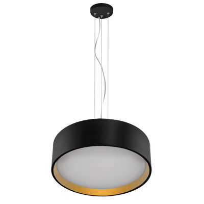 Fhyn 1 - Light LED Drum Pendant